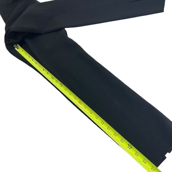 St John Caviar Alexa Milano Black Knit Vented Ankle Pant - Picture 13 of 16